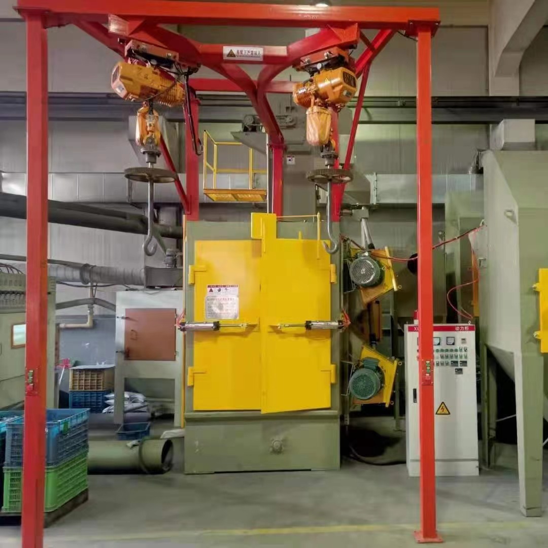 Q378雙吊鉤拋丸機